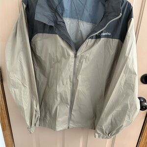 Columbia Gray Windbreaker Jacket